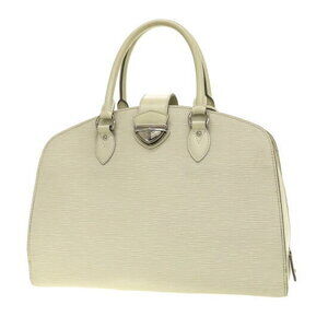 Louis Vuitton Epi Pont Neuf Shoulder Bag White